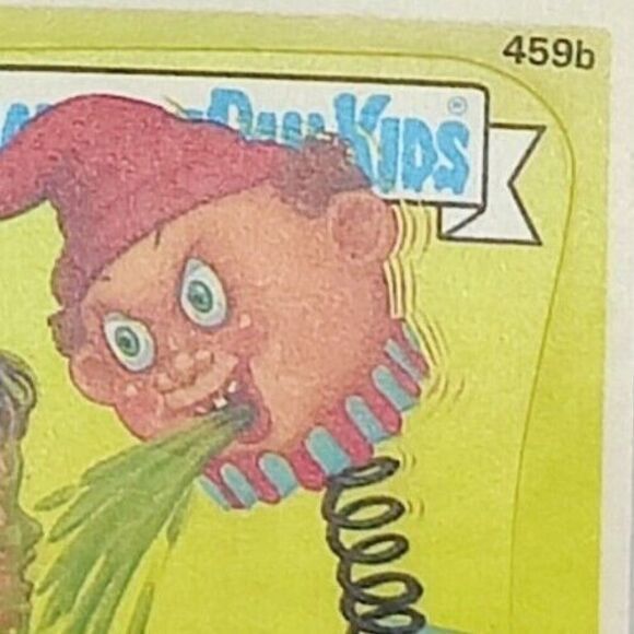 Vintage Garbage Pail Kids 1988 459b Juicy Jules RARE Triple? ERRORS! Card Topps - Picture 6 of 7